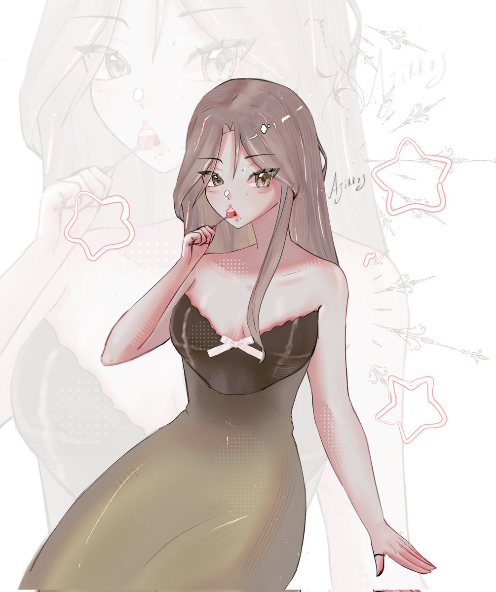 Ajikkos's tweet image. What is your favorite moment in drawing? I love rendering!
#artmoots #vgen
