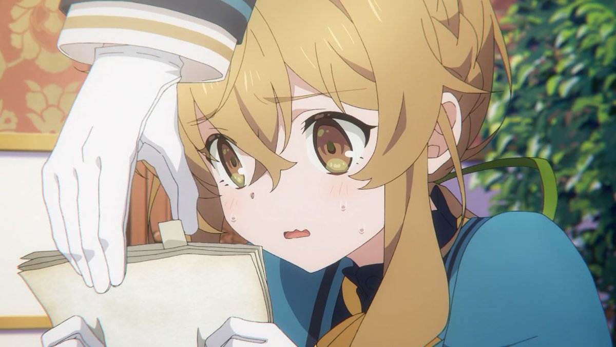 KADENAYAMA's tweet photo. #サイレントウィッチ 4話。魔法の暴走したシリルを救出し、顧問教師の罠を暴く。モニカの魔法、毎度華麗でふつくしい……イザベルじゃなくてもファンになってしまいますわ。会長にはまだ小動物扱いで遊ばれてる（この餌付けやりたいなあｗ）けど、シリルの理解と応援も得て、さあ次の陰謀は何だろう。 https://t.co/SrNE9OcpRP