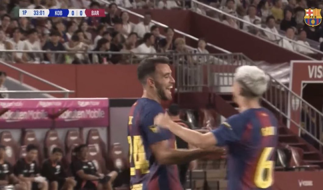 Somhiseremfcb's tweet image. GOL DE ERIC GARCÍA