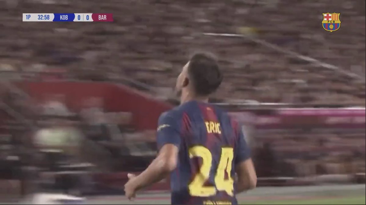 أول أهداف برشلونة عن طريق ايرك غارسيا