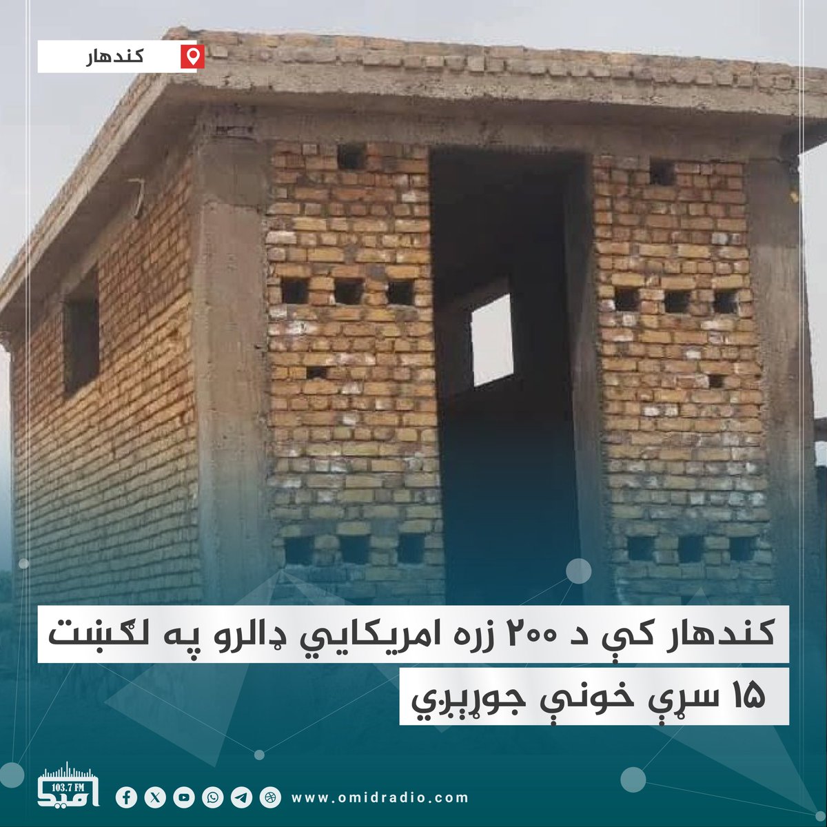 د #کندهار د کرنې، اوبو لګولو او مالدارۍ ریاست مسوولین وايي، د یاد ولایت په ژېړۍ او خاکریز ولسوالیو کې ۱۵ سړې خونې جوړېږي.
د دغه ریاست مسوولینو رسنیو ته ویلي چې دا سړې خونې د ملګرو ملتونو د خوړو او کرنې نړیوال سازمان له لوري د ۲۰۰ زره امریکايي ډالرو په لګښت جوړېږي.
د مسوولینو په