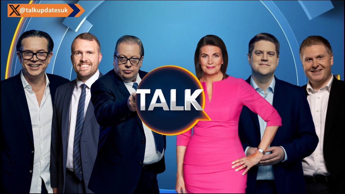 Talk UPDATES (@talkupdatesuk) on Twitter photo Today on <a href="/TalkTV/">Talk</a>
🟡 0600: Morning Glory with <a href="/Iromg/">Mike Graham 🇬🇧</a>
🔵 1000: <a href="/JuliaHB1/">Julia Hartley-Brewer</a>
🟡 1300: <a href="/GullisJonathan/">Jonathan Gullis</a>
🔵 1600: Drivetime with <a href="/petercardwell/">Peter Cardwell</a>
🟡 1900: <a href="/TVKev/">Kevin O'Sullivan</a>
🔵 2200: <a href="/andrejpwalker/">André Walker</a> | <a href="/virtualash/">Ash</a>
📞 0344 499 1000
💬 87222
📺 WATCH:
youtube.com/live/DFYaNjzI1… Today on <a href="/TalkTV/">Talk</a>
🟡 0600: Morning Glory with <a href="/Iromg/">Mike Graham 🇬🇧</a>
🔵 1000: <a href="/JuliaHB1/">Julia Hartley-Brewer</a>
🟡 1300: <a href="/GullisJonathan/">Jonathan Gullis</a>
🔵 1600: Drivetime with <a href="/petercardwell/">Peter Cardwell</a>
🟡 1900: <a href="/TVKev/">Kevin O'Sullivan</a>
🔵 2200: <a href="/andrejpwalker/">André Walker</a> | <a href="/virtualash/">Ash</a>
📞 0344 499 1000
💬 87222
📺 WATCH:
youtube.com/live/DFYaNjzI1…
