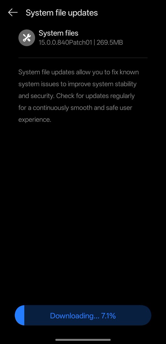 Vicky_Mhatre_'s tweet image. New system patch available for OnePlus 12 in india. #oneplus #OxygenOS15