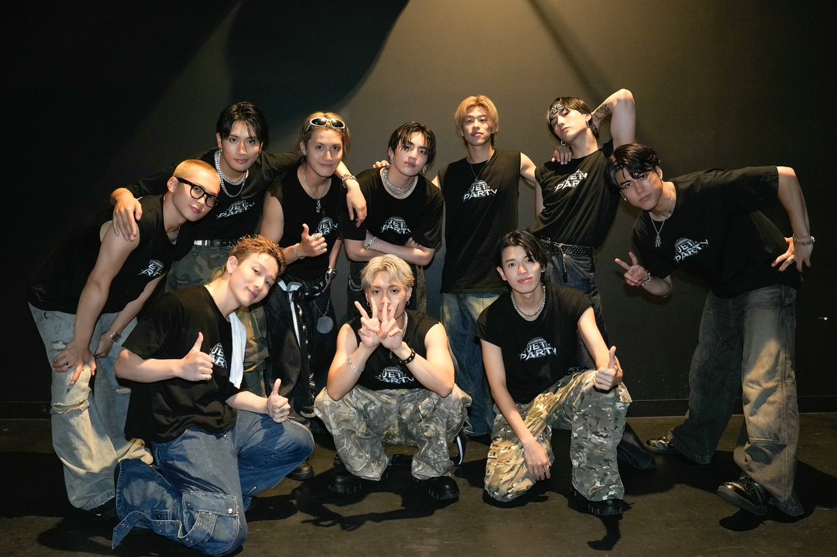 tjbb_'s tweet image. THE JET BOY BANGERZ 
LIVE &amp;amp; FAN MEETING TOUR 2025
 〜JET PARTY〜

at LIVE ROXY SHIZUOKA
(SHIZUOKA)

𝑻𝒉𝒂𝒏𝒌 𝒚𝒐𝒖❤️‍🔥

Next ▷▶︎▷ Spotify O-EAST (TOKYO)

#JETPARTY 
#TJBB #THEJETBOYBANGERZ