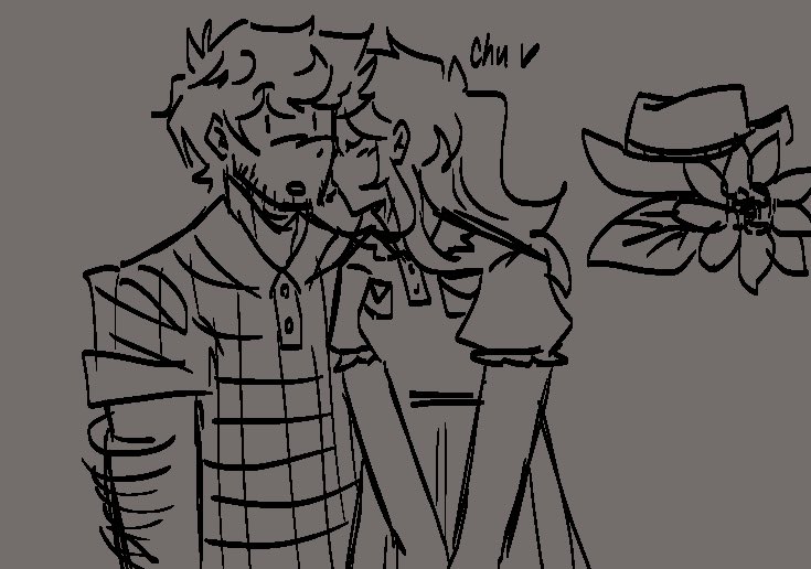 izzyatchi's tweet photo. hi here take my interpretation of a young hinawa and flint. and also DEATH https://t.co/XQ1WQlQNef