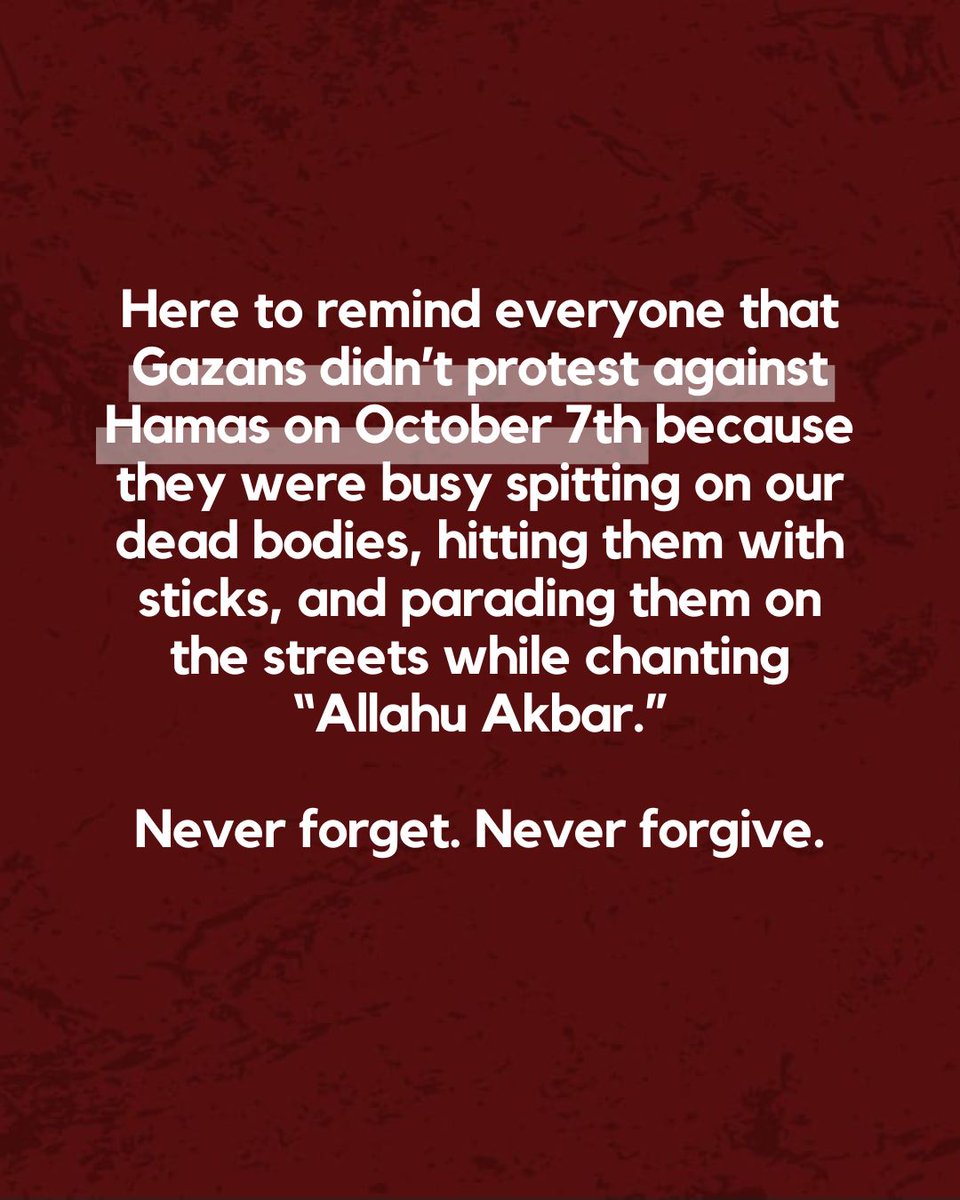 October7Attack's tweet image. Evil was not only committed on @October7Attack.
It was cheered.
