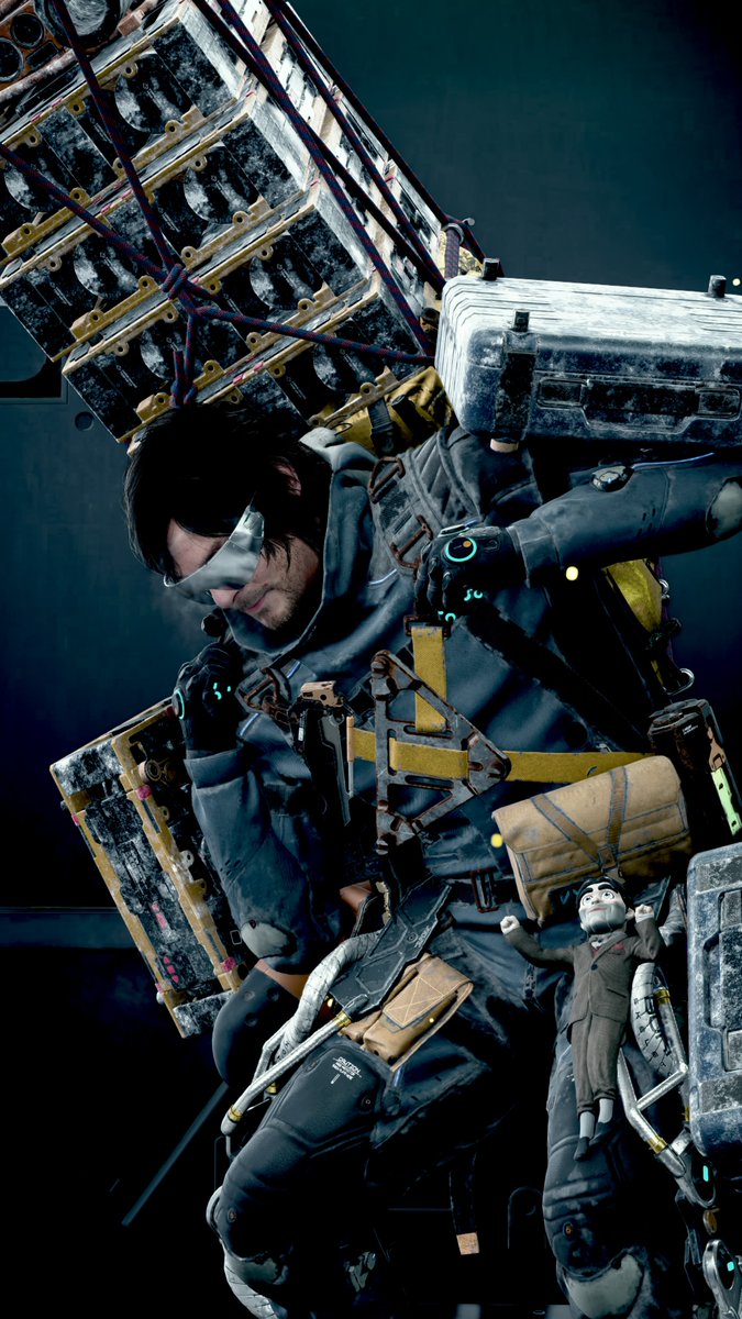 chiyoko60107's tweet image. ストランドの荷物縛り大好き🪢📦🧰
#DeathStranding2 
#DS2Photomode 
#DS2