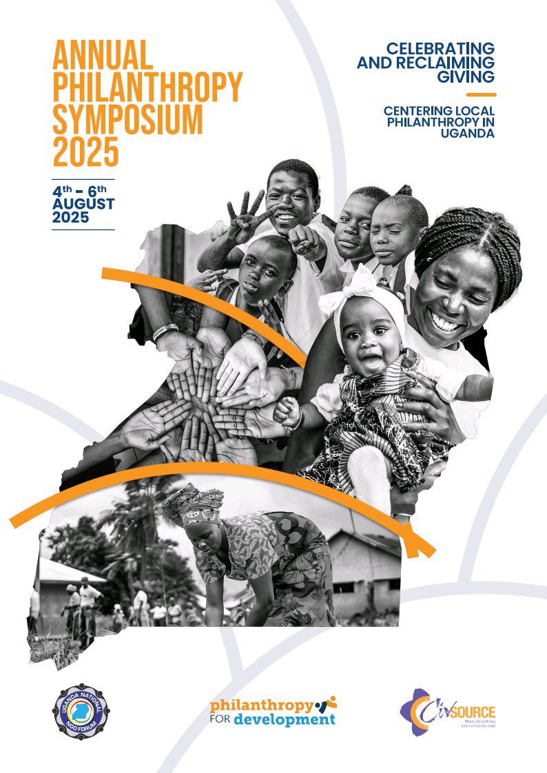 RaisingTeensUg2's tweet image. From 4th–6th August 2025, we gather for the Annual Philanthropy Symposium under the theme “Celebrating and Reclaiming Giving: Centering Local Philanthropy in Uganda.”
This is not just another event, it is a movement to shift power, spotlight homegrown generosity and reimagine…