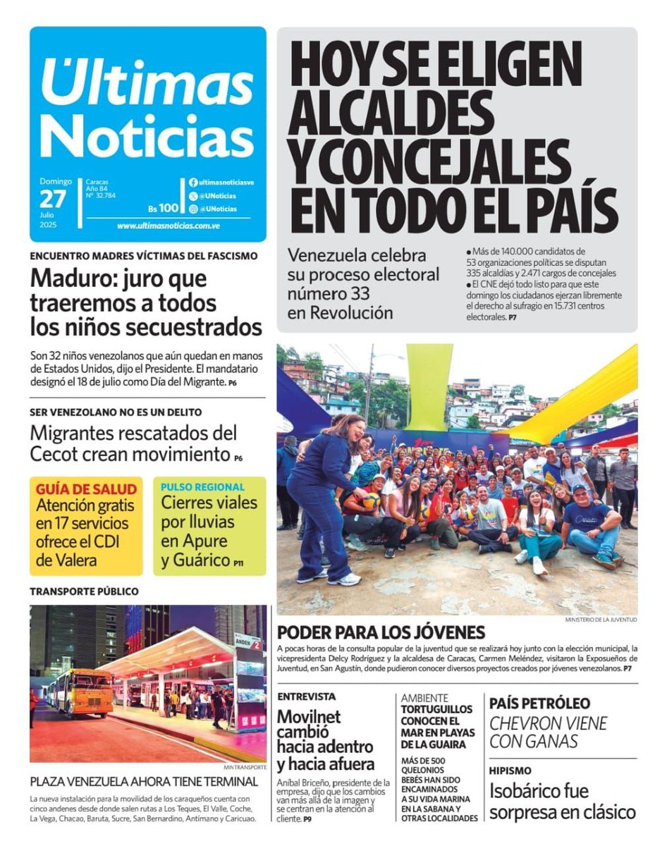 monagasreb's tweet image. Bendecido día ☕🙏☕
Hoy yo #VotoPorMiProyecto en las #EleccionesMunicipales2025