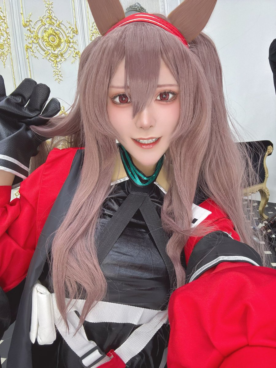 _7se_2's tweet image. cos
今日のおそくほ〜
エリシアと安心院アンジェリーナやってきた😆😆😆
#HonkaiImpact3rd 
#Arknights