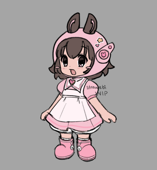 strawebi's tweet image. new potential outfit, what do we think? ;;