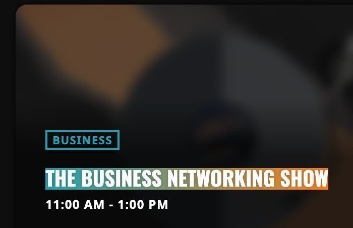 b2bkent's tweet image. You can Catchup here with
The Business Networking Radio Show
Presented by Gill Russel
Click here to listen kentbusinessradio.co.uk/businessnetwor…