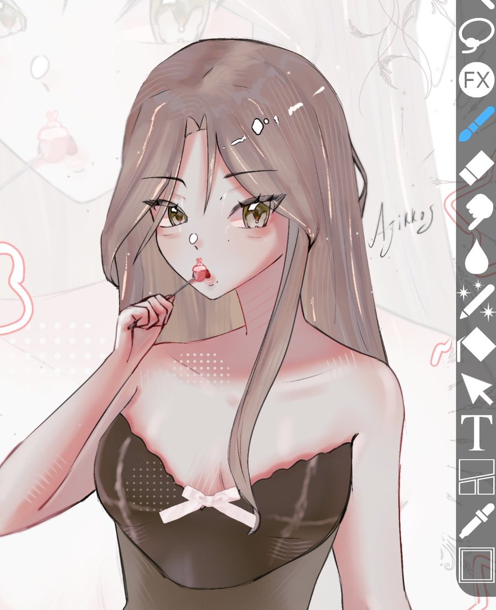 Ajikkos's tweet image. I heard that people love such drawing moments wip on Twitter 🦇
Test new brushes
#artmoots #artistsontwitter #ajikkos