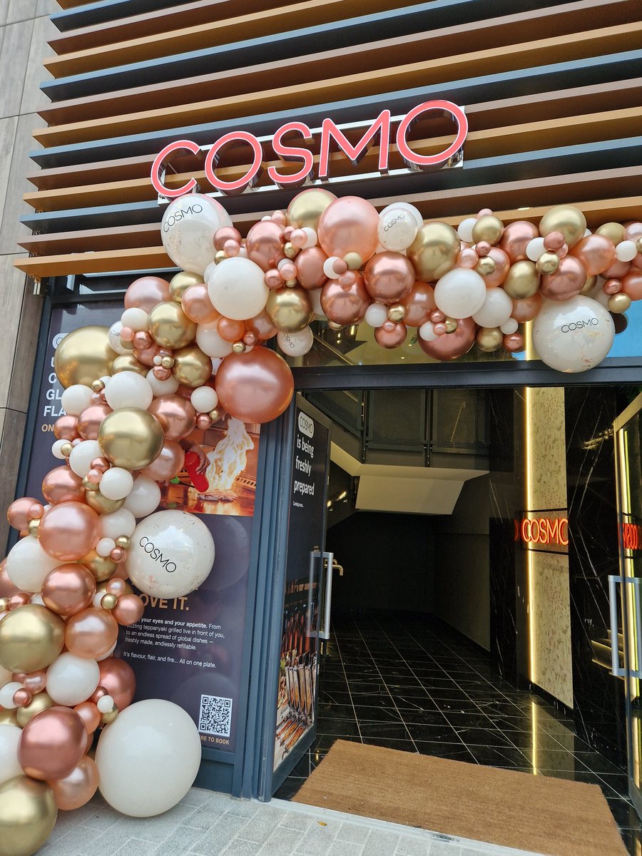 Cosmos, Preston opens today to the public. Best wishes Marco and the team. <a href="/blogpreston/">Blog Preston</a> <a href="/prestoncouncil/">Preston City Council</a> <a href="/visitpreston/">Visit Preston</a> <a href="/BBCLancashire/">BBC Lancashire</a> <a href="/LancashireCC/">Lancashire County Council</a> #food #culture #Preston