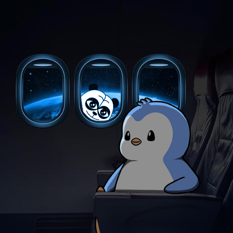 baoonabstract's tweet image. Just passing by to say hi @pudgypenguins