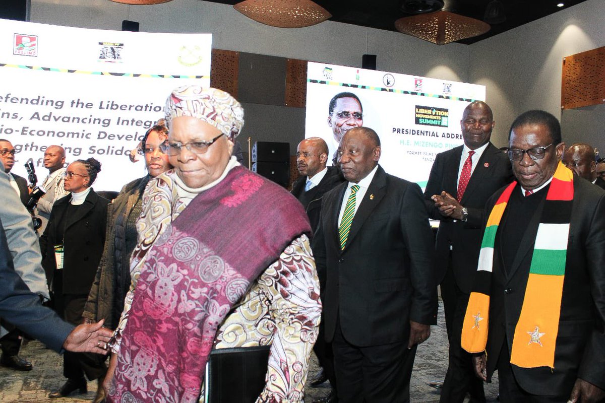 SUMMIT OF REVOLUTIONARIES | 27 July 2015 | Radisson Hotel &amp; Convention Center, JOHANNESBURG, South Africa 

Our Leader, President of SWAPO &amp; the Republic of Namibia, H.E. Comrade Netumbo Nandi-Ndaitwah, has joined other Head of States and Presidents of Liberation Movements; H.E.