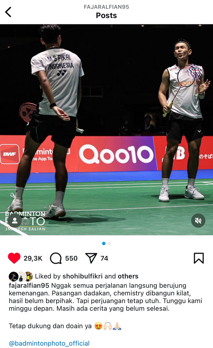 “Tunggu kami minggu depan, masih ada cerita yg belum selesai.”

Ternyata minggu ini ceritanya diselesaikan dengan gelar JUARA 🔥