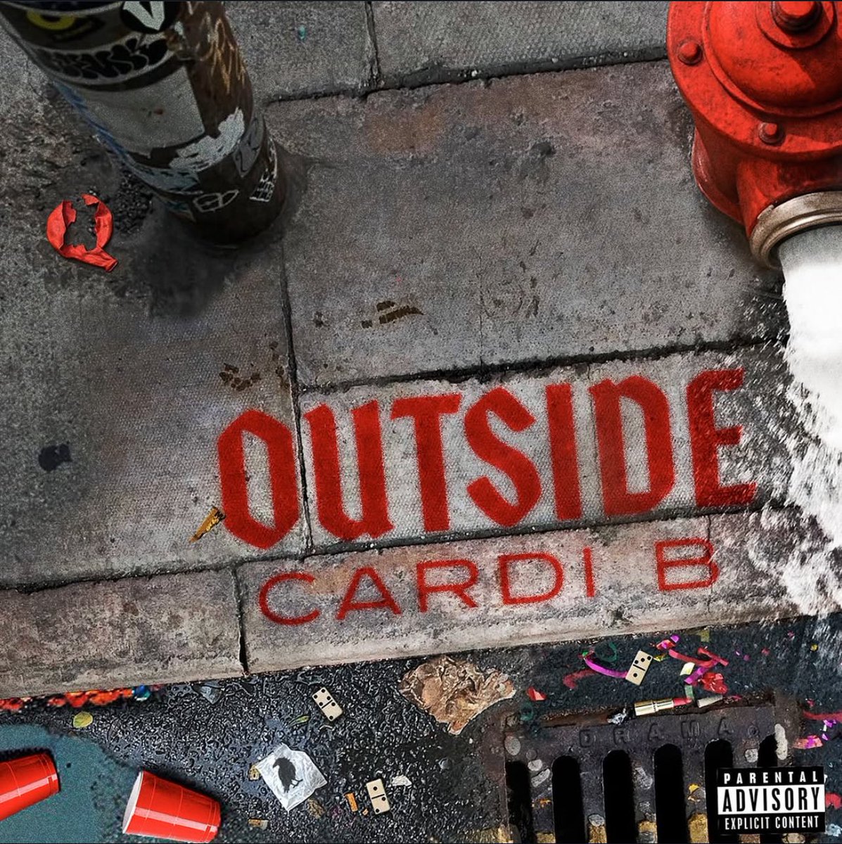 RedMedia_us's tweet image. &quot;Outside&quot; by Cardi B is predicted to remain stable at #62 on billboard hot 100 in its 5th week despite new releases. 

It is currently challenging to remain stable on the charts until the official album release day.