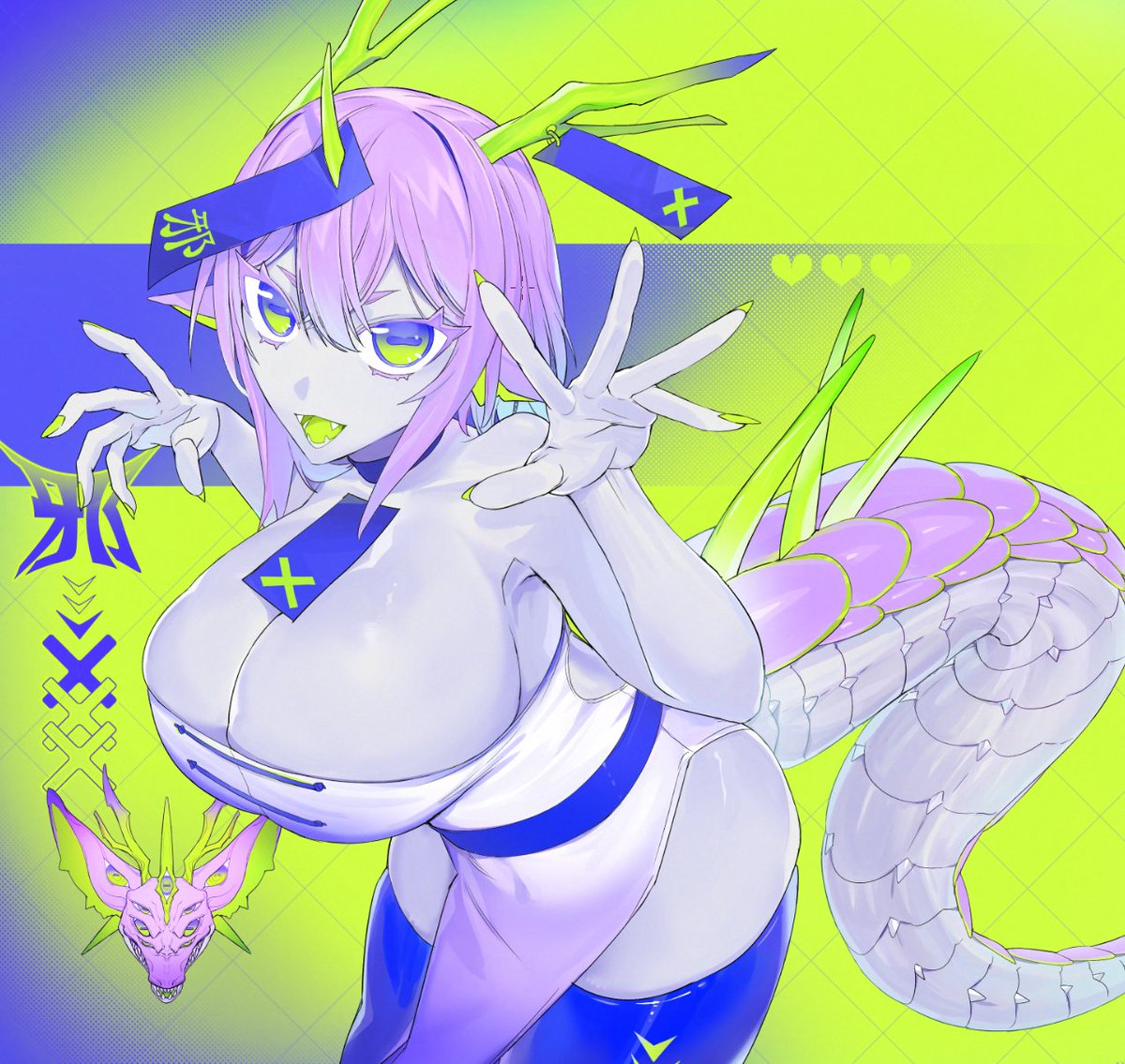 GUN_T01's tweet image. #女の子のイラストだけで興味を持ってくれる方へ届け🐉