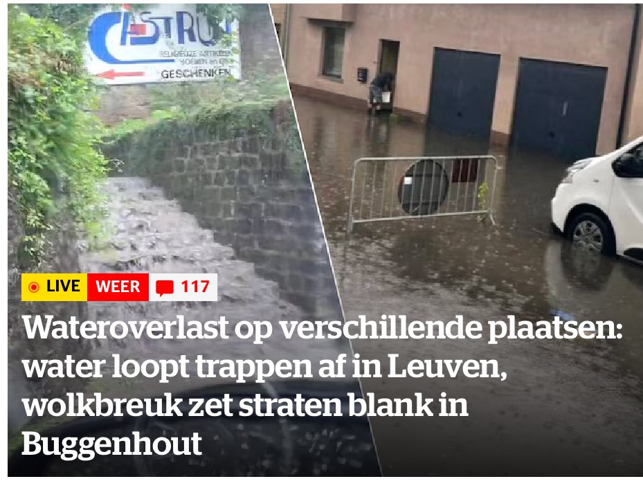 EllenDG1975's tweet image. Water die de trappen zou oplopen. Dat zou nog eens een zicht zijn.