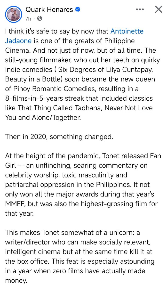macredblue's tweet photo. "it's a story well told with characters you genuinely care about"

#Sunshine #Philippines #PHcinema https://t.co/QTiNrP1hc8