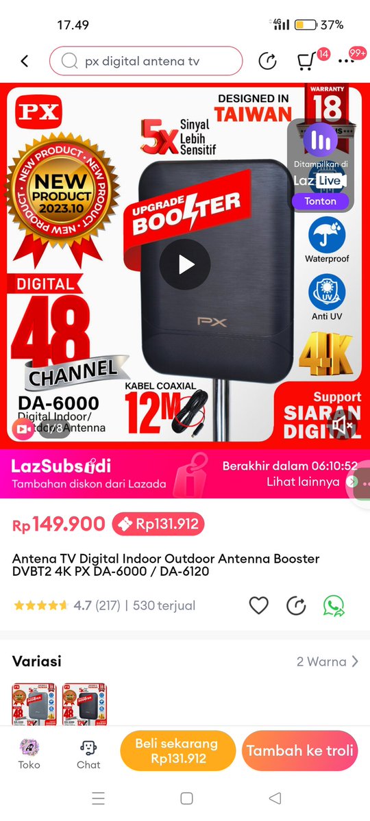 GOOOOONIC's tweet image. tak terasa sudah Hari Terakhir Dapet Voucher jadi tidak boleh melewatkan kesempatan emas ini crazy brand mega offer diskon s.d 80% 

lazada.co.id/products/pdp-i…