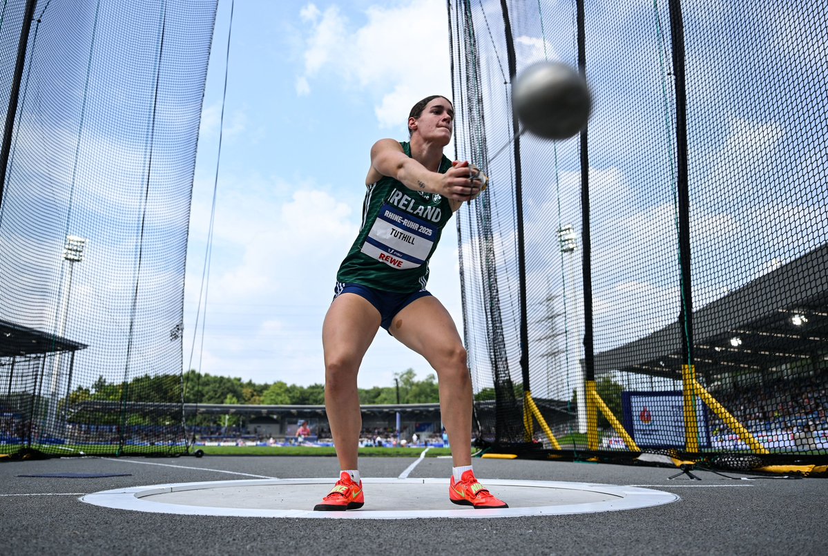 👩🎓🥈 What a photo! Congratulations to UCD Ad Astra Academy sports scholar Nicola Tuthill on an incredible silver at the 32nd World University Games in Germany.
“I’m delighted, it’s my first medal on the world stage...and to come off winning silver at the U23 European…