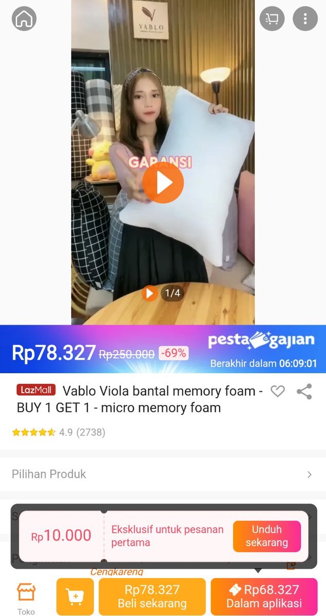 hosgwarts's tweet image. jangan lupa yaa gaes pada belanja di Hari Terakhir Dapet Voucher , ada banyak diskon menarik loh .. seperti voucher bonus s.d 500rb dan juga diskon s.d 250rb + cicilan 0% spesial bank mandiri lazada.co.id/products/pdp-i…