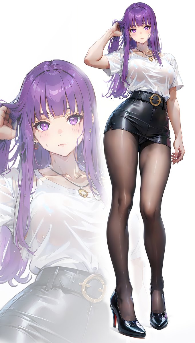 HohemAbsatz's tweet image. ✨ハイヒールパンプスとフェルン✨

#葬送のフリーレン