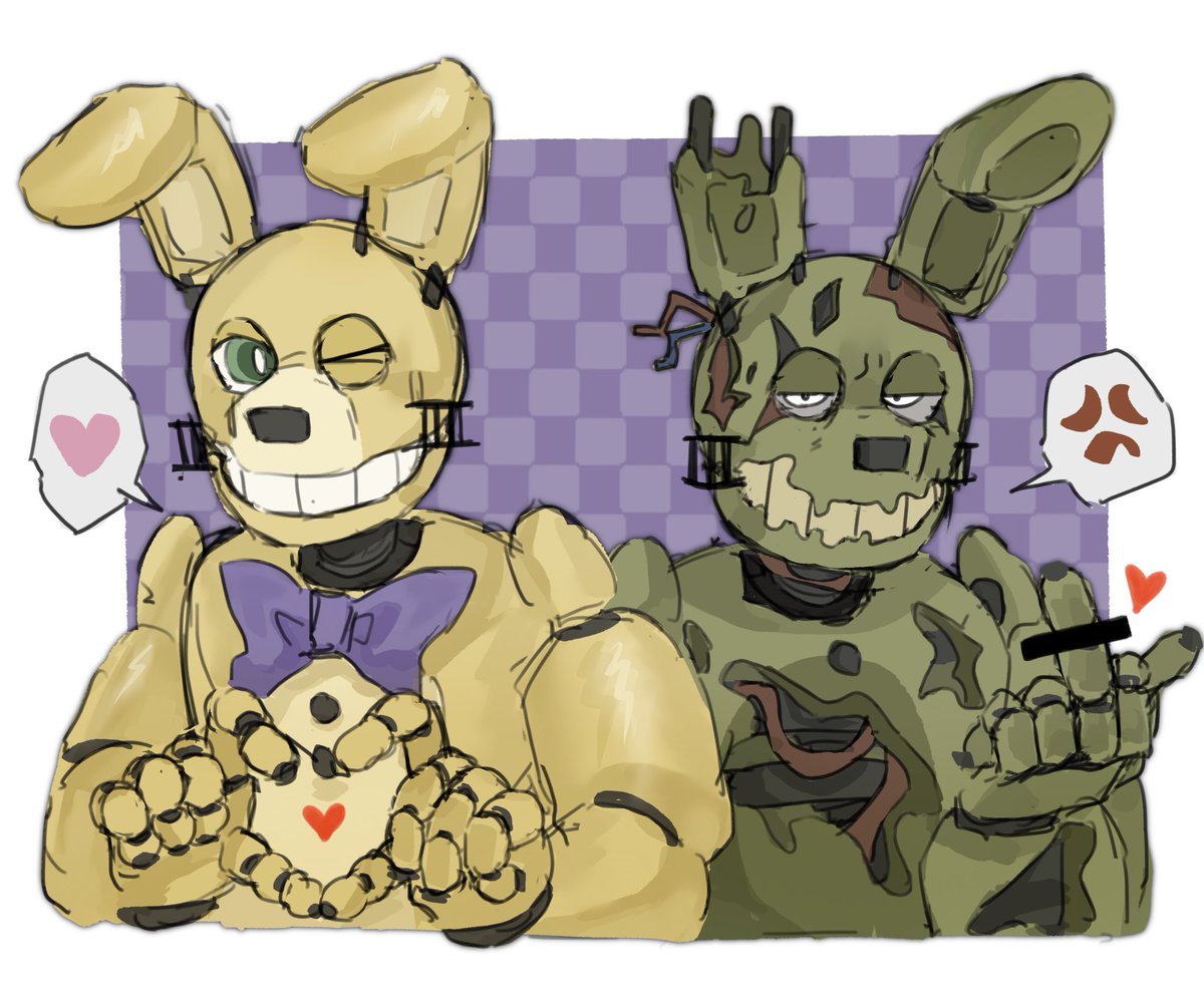 🫶💛🐰💚 🖕
#fnaf #FNAF
