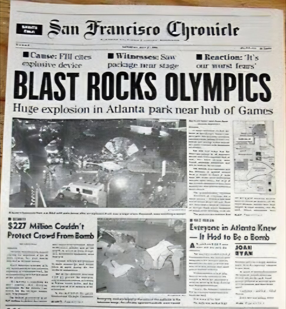 dvesean's tweet image. Saturday July 27 1996
1:30 AM
Atlanta

I had been broadcasting on WDVE,
Live from Atlanta&apos;s Centennial Olympic Park,
For the 1996 Summer Olympics.
(Laminates pictured)

We heard the bomb go off (HUGE explosion) in Centennial Park at about 1:30am,
Very early Saturday morning.