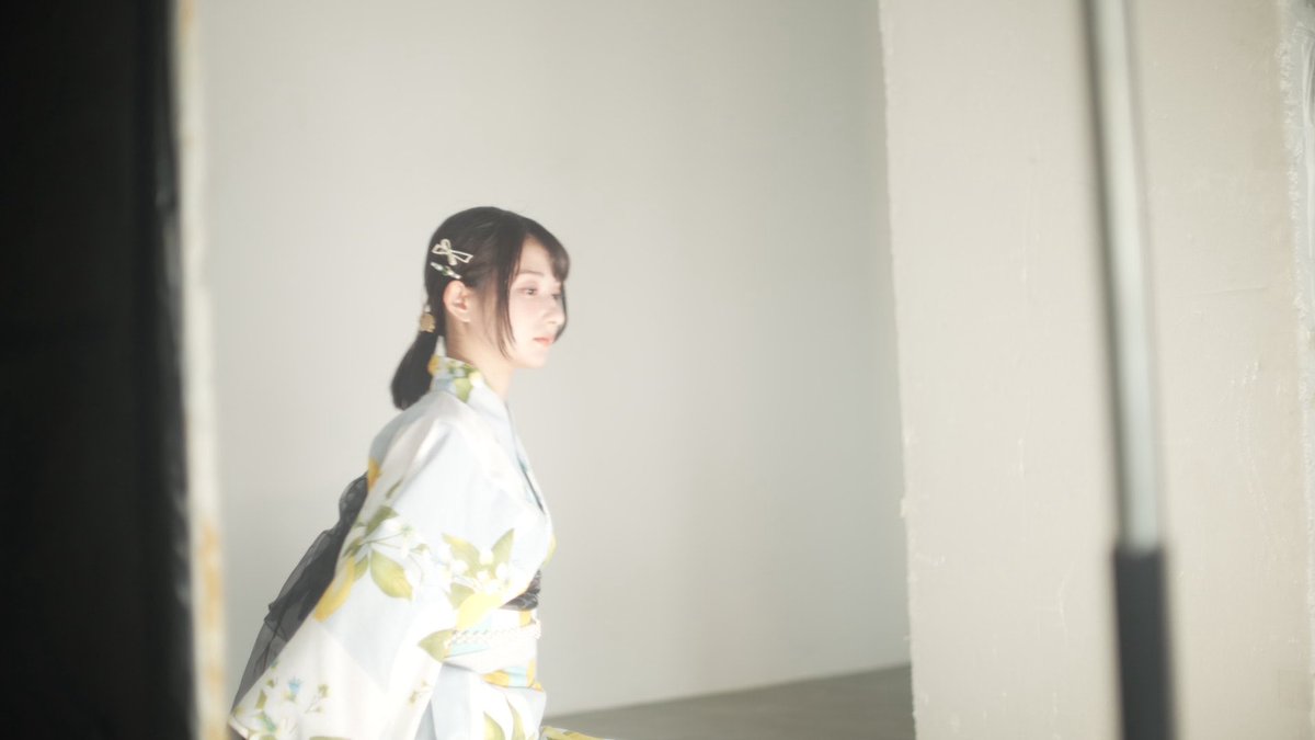 chuchu_umn's tweet image. 浴衣で撮影したよ🍉