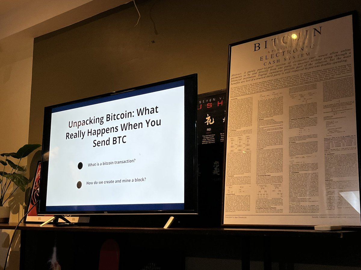 This past Friday, Meetup 2 of  Mempool &amp; Transactions Month was packed full of alpha, tidbits and fun trivia. 

Special thanks to our regular, E, for educating everyone this time 🥂