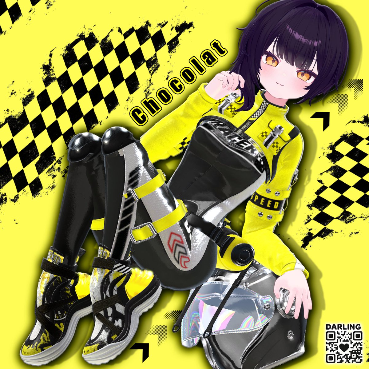 rigging_paris's tweet image. 🏁Rabbit Rush
💙AIRI – ターボブルー
💛CHOCOLAT – スピードイエロー

着た瞬間、主役はあなた。
次のラウンド、見逃さないで。

👇今すぐチェック！
darlingvrc.booth.pm/items/7212091

🏁Rabbit Rush
💙AIRI – 터보블루
💛CHOCOLAT – 스피드옐로우

입는 순간, 내가 주인공.
이번 라운드도 놓치지 마.

👇…