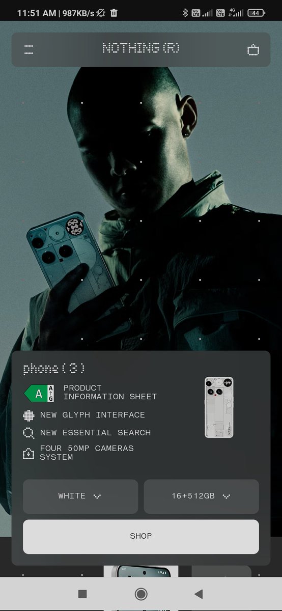 007Snehasish's tweet photo. @nothing @grok Hey @grok can you help me to get this one ? Wanted this since a long time @nothing https://t.co/ImveI2f0Kb