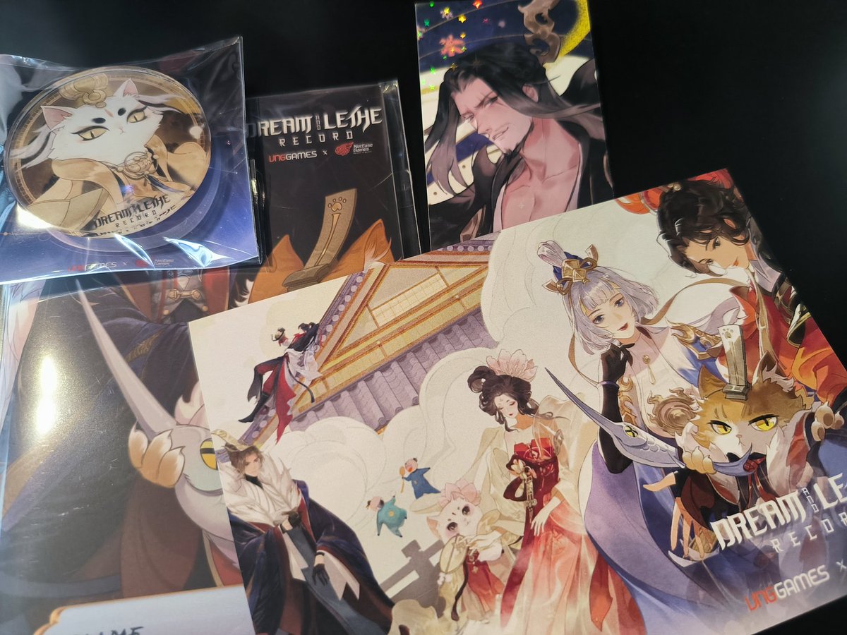 onomilvt's tweet image. วันเสาร์ที่ผ่านมามิลได้มีโอกาสเข้าร่วมงานเปิดตัวเกม Dream and lethe record ค่ะ คือชอบมากเลยกับโชว์ออเคสตร้า และการแสดงบนเวที นั่งดูเพลิน และได้ของที่ระลึกมาด้วยค่ะ ที่สำคัญน้องแมวในเกมโคตรน่ารัก 😽✨เปิดหูเปิดตามาก
