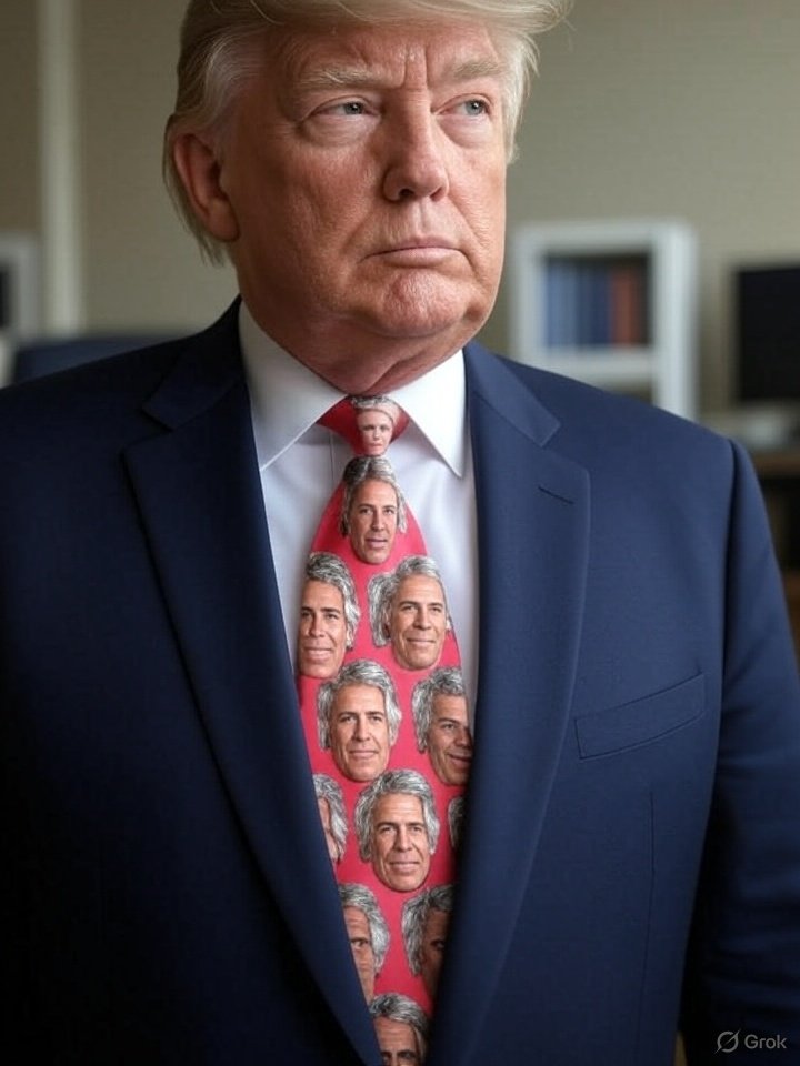 SethFromThe716's tweet image. Trump is under scrutiny for Epstein ties?
Well, dammit, he better be!
There's no denying this!