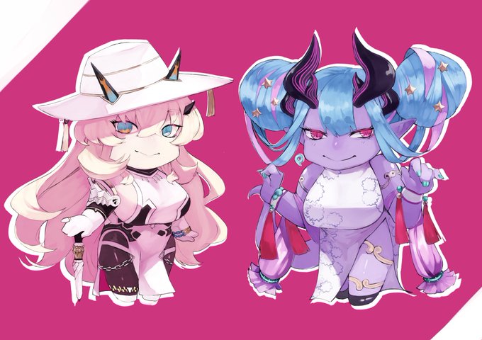 デフォルメバゲ子と伊吹さん

キーホルダーにして夏コミで出す予定です!

#fgo 