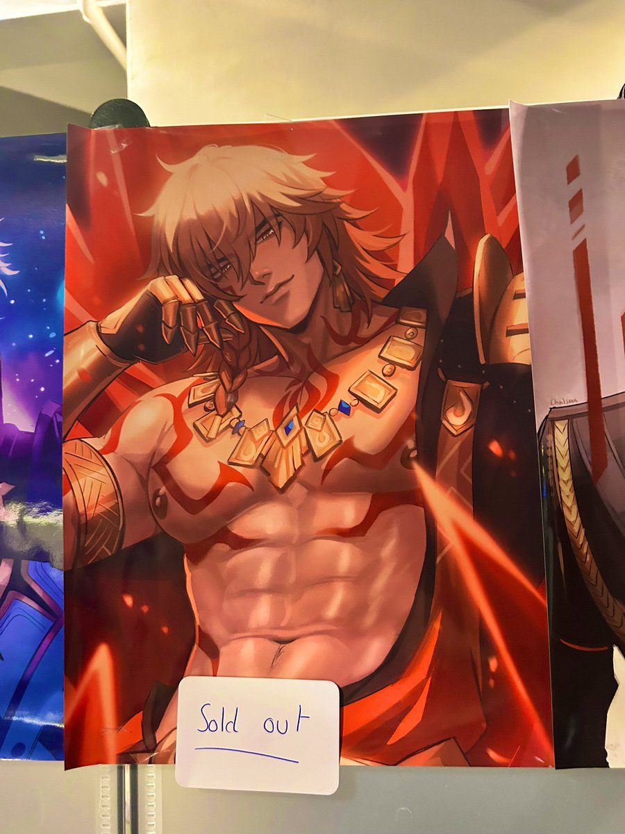 Chalseu_D's tweet image. Everyone wanted a piece of Mydei at NÄRCON, he sold out so fast 😩