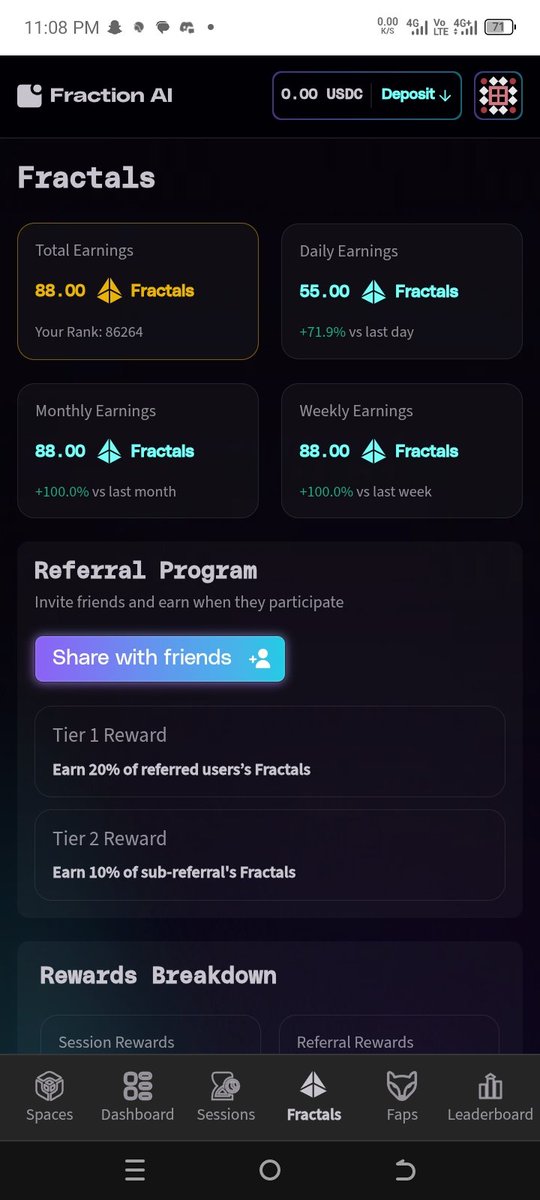 City_Of_Feli's tweet photo. Sometimes the grind pays off even while you sleep 💰
25.00 Fractals earned overnight!
The compound effect is UNDEFEATED! 📈 @FractionAI_xyz
#FractionAI #TargetSmashed #Day7Win #FAPS https://t.co/Cihl0G2WgD