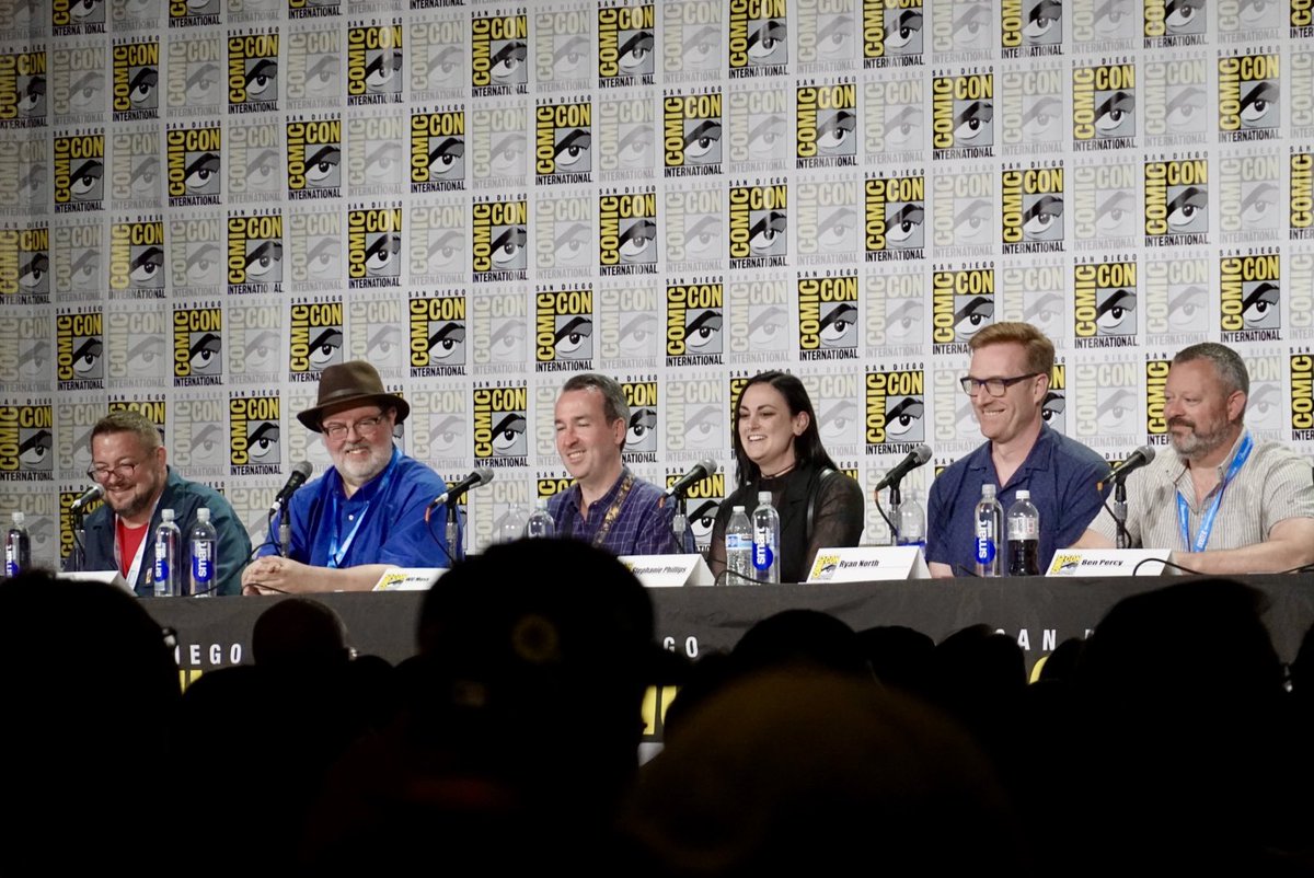 naazyd7's tweet photo. Other celebrities in the panels we saw included #MaisieRichardsonSellers, #NicoleMaines & #BobOdenkirk! The final panel of the day was #Marvel: The Next Big Thing with editor-in-chief #CBCebulski! We ended the day lining up and getting wristbands for Saturday #HallH!! #SDCC2025 https://t.co/ZV5ktHgmpH