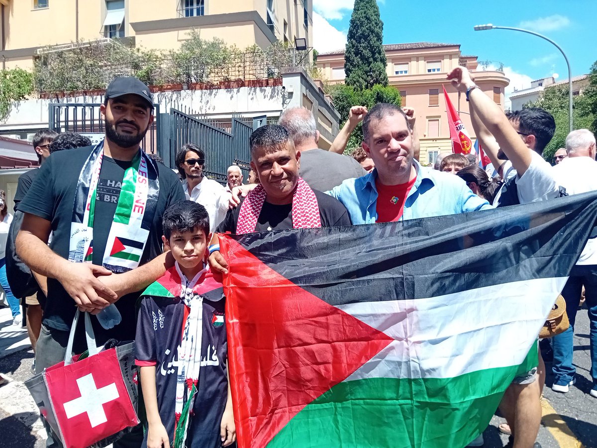 damdevazq's tweet image. Celebración del Día de la Rebeldía Nacional en Roma, con Cuba, Palestina y todas las causas justas de los pueblos del mundo!
Hasta la victoria siempre!! 🇨🇺🇵🇸