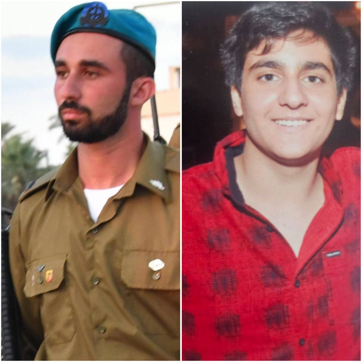 Ibrahim232019's tweet image. Comme nous l&apos;avons indiqué voici les images des deux soldats gén0cidaires qui ont été liquidés hier soir dans la bande de Gaza.
Repose en en-fer.
