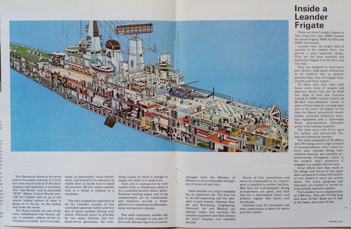 1i_y1's tweet image. I just noticed there is a cat somewhere on this frigate (and I don&apos;t mean the Seacat missiles). See if you can spot the Ship&apos;s Cat!