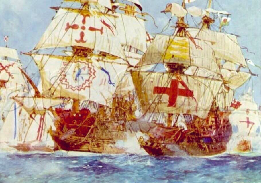 Tal día como hoy, 7 de agosto de 1604, combatió en aguas de Cádiz el escuadrón español de Antonio de Oquendo, de 2 galeones, contra 2 buques ingleses. Los ingleses perdieron un galeón y el otro buque se puso en fuga. Dos semanas más tarde se firmaba el Tratado de Londres.