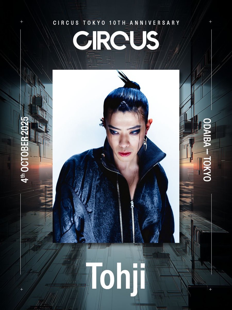 CIRCUSTOKYO's tweet image. お台場で"CIRCUS"開催!
都市型フェスティバルとして10/4(土)東京・お台場にて開催決定!
LINE UP(A to Z)
SKIN ON SKIN
Tohji
underscores
and many more!
🗓️2025 / 10 / 4 (土)
⏰OPEN 10:00 - 21:00
📍お台場青海地区P区画
🎫9000YEN
w.pia.jp/t/circus-t/