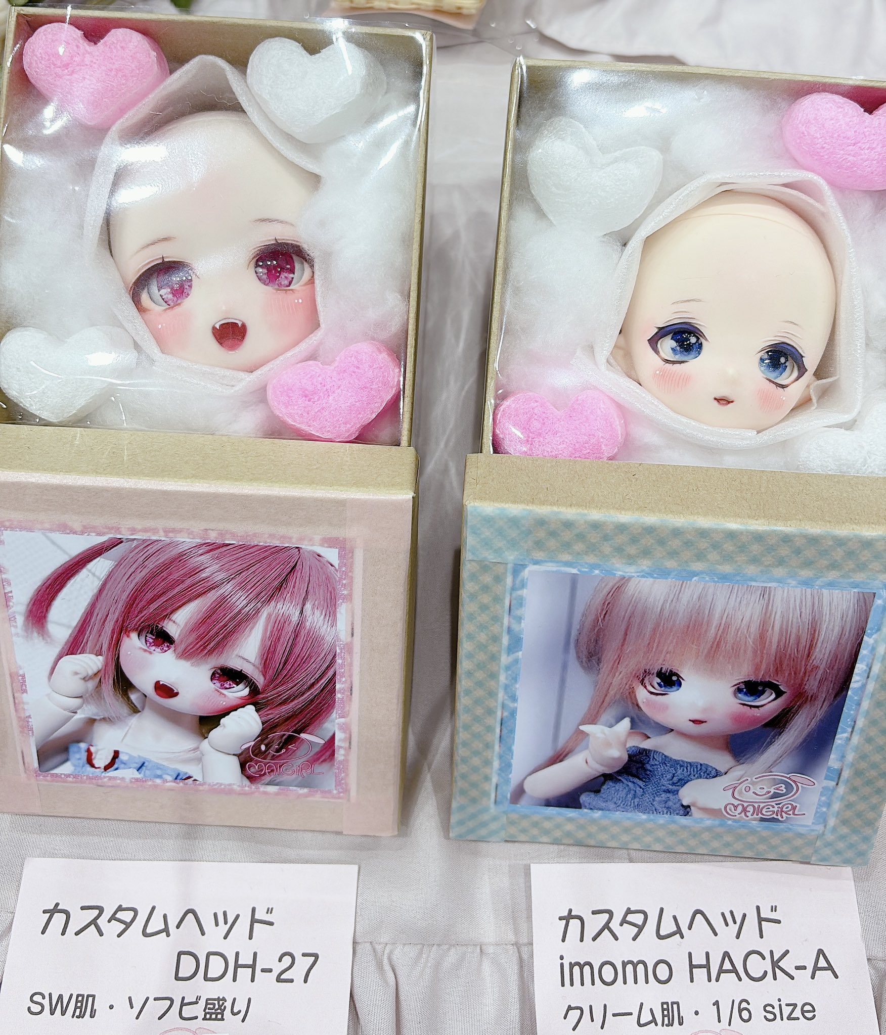 Monsieur】1/6カスタムドールヘッド オビツ 里奈 1⁄6カスタムヘッド