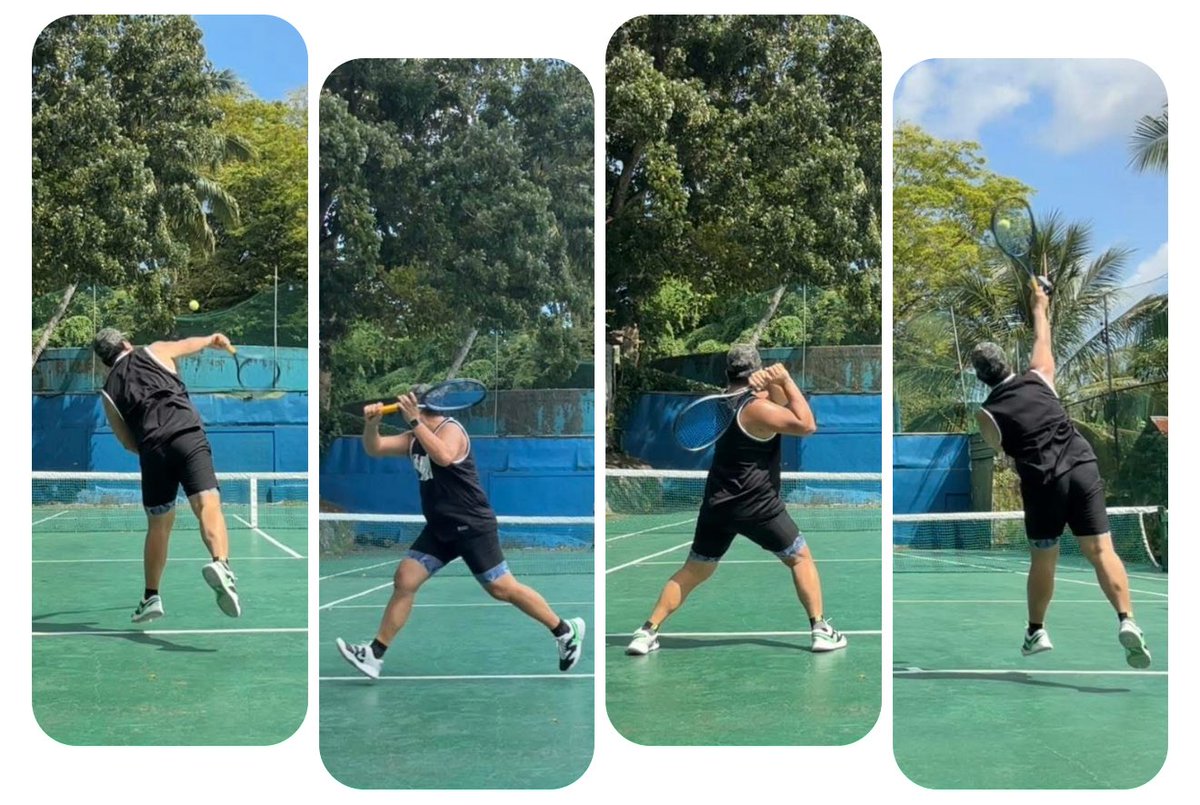 kenodalo's tweet photo. Sunday #tennis @WilsonTennis https://t.co/Vy6ku1FImg