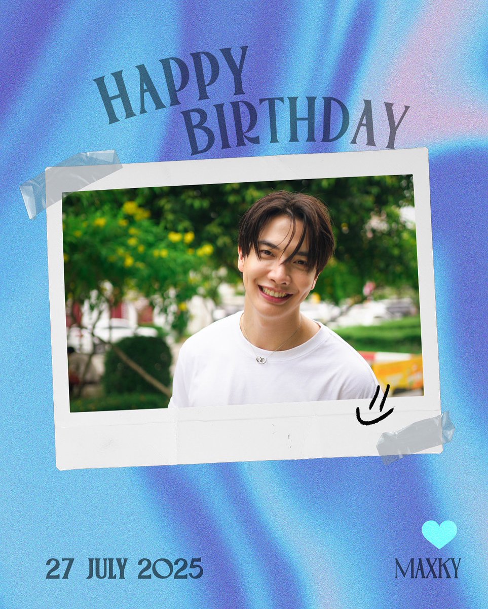 MchoiceTH's tweet image. Happy Birthday to MAXKY 🎂🤍
ขอให้เป็นปีที่ดี มีคนรักคนเอ็นดูเพิ่มขึ้นเยอะ ๆ สุขภาพร่างกายแข็งแรงนะค้าบ 🤲🏻
#maxky_rp
#MchoiceArtist