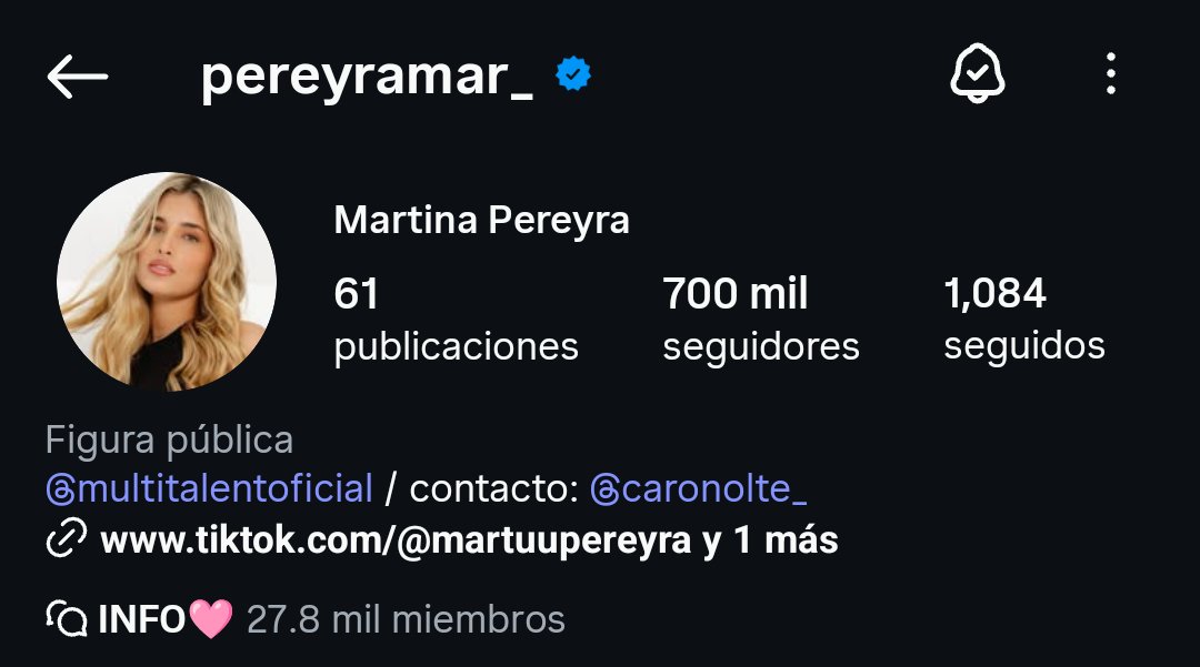 Kriscovich8530's tweet photo. Vamos otra vez  Martu en Instagram @martuupereyra #OnlyTato #martu #onlymartu #martiago #onlyluchi https://t.co/qeS18sGV02